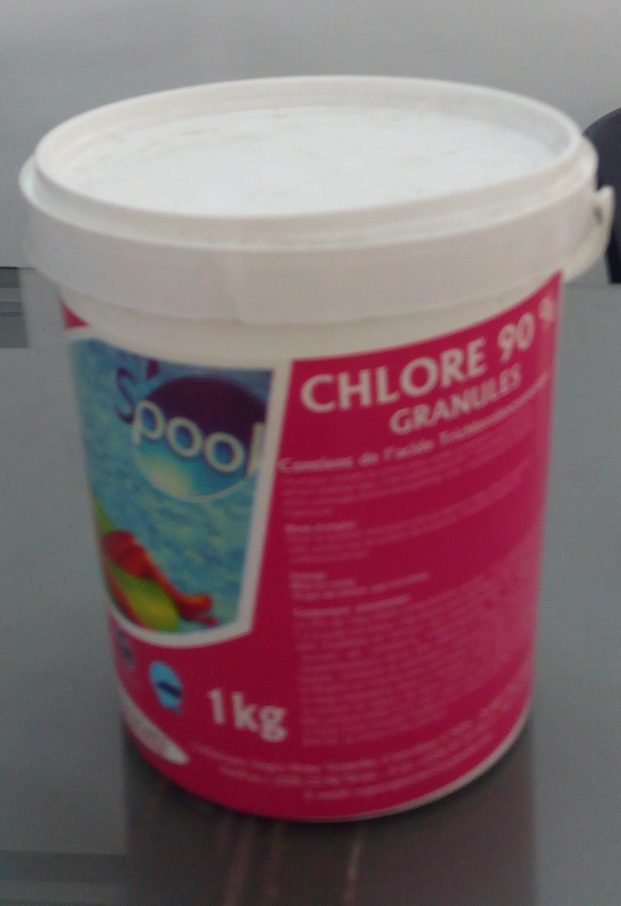 Chlore 90 granulés 5kg – Piscine Côte d'Ivoire